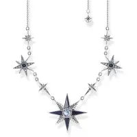 Thomas Sabo halsband Royalty stars silver KE2118-945-7-L45V