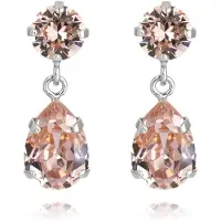 Caroline Svedbom Mini Drop örhängen vintage rose rhodium