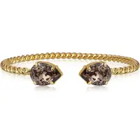 Caroline Svedbom Mini Drop Bracelet Gold Greige - Stjärnurmakarna