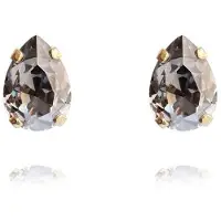 Caroline Svedbom Petite Drop Stud örhängen black diamond