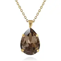 Caroline Svedbom Classic Drop halsband greige