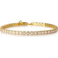 Caroline Svedbom Zara Bracelet Gold Crystal - Stjärnurmakarna