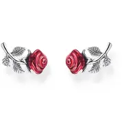 Thomas Sabo True Romance Silver ear Roses örhängen med ros H2314-664-10