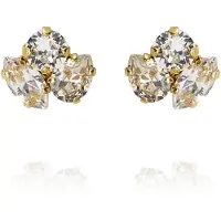 Caroline Svedbom Ana Earrings Gold Crystal - Stjärnurmakarna