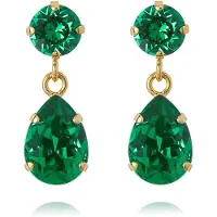 Caroline Svedbom Mini Drop Earings Majestic Green - Stjärnurmakarna