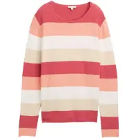 Tom Tailor Tröja beige / rosa / röd / vit