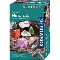 Kosmos Dig Out Minerals, Utgrävningskit, Arkeologi, 7 År