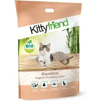 Kitty friend Bamboo vegetabilisk kattsand