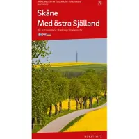 Skåne med Östra Själland Karta : Skala 1:150000