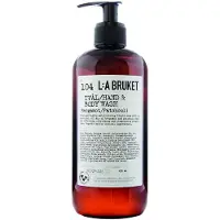 L:A Bruket 104 Hand & Body Wash - Bergamot/Patchouli 450 ml