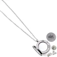 Ginza.se Harry Potter: Floating Charm Locket Necklace With 3 Charms