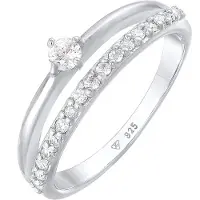 Elli Ring silver / transparent