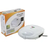 Adler AD 301, Vit, Redo, 750 W, 230 V, 50 hz, 1 kg
