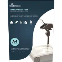 MediaRange MR INK160 - Overheadfilm DIN A4 0,10 mm 100 ark - Film - A4