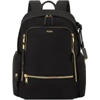 Tumi Voyageur 27 Minimalistisk Dragkedja Nylon Ryggsäck Herr Ryggsäckar Svart 1465662693 Basic Set (Bag+Tag)