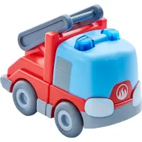 Haba Brandbil m. Stege - 7,5 cm - Röd - - One Size - Bil
