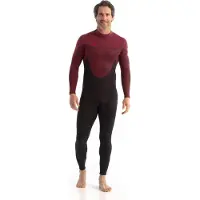 Jobe Perth Full 3/2 Mm Långärmad Våtdräkt I Neopren Med Dragkedja På Ryggen