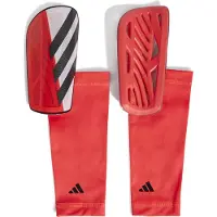 Adidas Benskydd Tiro League - Röd/Vit/Svart, storlek S: 120-140 cm