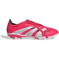 Adidas Predator League Fold-over Tongue Fg/ag Pure Victory - Lucid Red/vit/svart, storlek 44