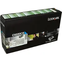 Lexmark C5220CS cyan toner (original)