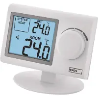 Emos P5614, 868 MHz, Vit, LCD, Batteri, AAA, 1,5 V