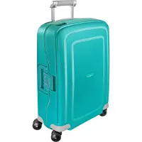 Samsonite S'Cure - Resväska med 4 hjul | turkos | 40x55x20 cm