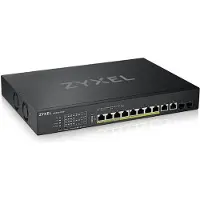 Zyxel XS1930-12HP - Switch - smart - 8 x 100/1000/2.5G/5G/10GBase-T (PoE++) + 2 x 100/1000/2.5G/5G/10GBase-T + 2 x 10 Gigabit SFP+ - rackmonterbar - PoE++ (375 W)