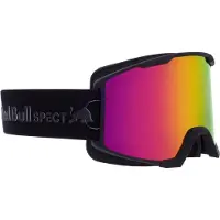Red Bull Spect Eyewear - Skidglasögon - Solo Black - Burgundy Snow - Purple With Burgundy Mirror för UnisexUll - Svart