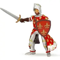 Papo Röd Prins Philip - H: 9 cm - - One Size - Leksaksfigur