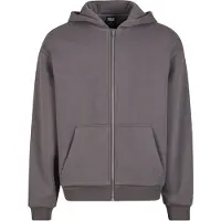 Urban Classics Fluffy Sweatshirt Med Dragkedja