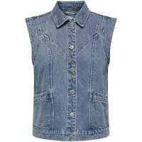 ONLY Väst 'ONLKennedy' blå denim