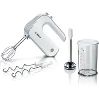 Bosch MFQ4070 - Handmixer - 500 W - vitt/silver
