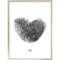 Deknudt S41JD1_29,7X42,0 Växelram akryl Pappersformat: DIN A3 (B x H x D) 311 x 434 x 14 mm Silver