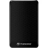 Transcend StoreJet 25A3K 2 TB Extern hårddisk 2.5 USB 3.2 Gen 1 Svart TS2TSJ25A3K