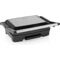 Princess Klämgrill Non-stick-beläggning, Kontrolljus, Överhettningsskydd Svart, Rostfritt stål