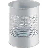Durable Papperskorg 15L | | metallgrå