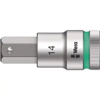Wera 8740 C HF 05003827001 Inner-sexkantig Hylsnyckel-bitsinsats Låsfunktion 14 mm 1/2 14 mm 1/2