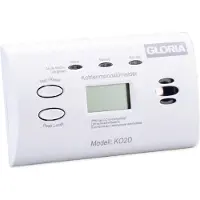 Gloria 002518.0571 kolmonoxidlarm batteridrivet upptäcker kolmonoxid