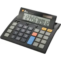 Twen bordsräknare J-1200 svart