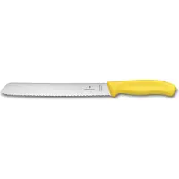 Victorinox Brödkniv Classic Fibrox-blad 21 cm gult handtag, 10 st/fp