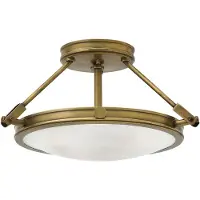 HINKLEY Taklampa Collier, Brun / mässing, Glas, Antik, Taklampa