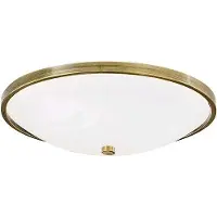 Orion Taklampa TALYA, dimbar, Brun / mässing, Vardagsrum / matsal, Metall, Antik, Taklampa