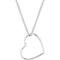 Elli Halsband 'Herz' silver