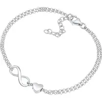 Elli Armband 'Herz' silver