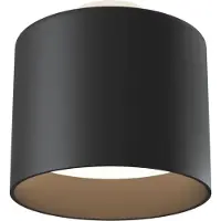 Maytoni LED taklampa Planet, Svart, Hall, Aluminium / grå / zink, Modern, LED-taklampa