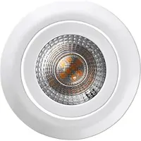 Heitronic 500665 DL7202 LED-inbyggnadsbelysning LED LED fast installerad 5 W Vit