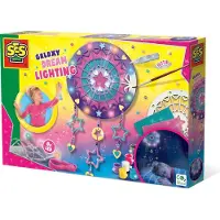 SES Creative - Drömfångare m. Ljus - Galaxy - - One Size - Kreativt lekset