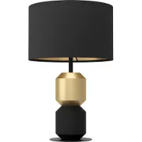 Eglo Bordslampa Laurignano, Svart, Vardagsrum / matsal, Textil / tyger / siden, Modern, Bordslampa