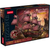 Cubic 3D-pussel Queen Anne's Revenge Jubilee Version T4040H Fun