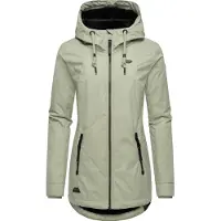 Ragwear Vinterjacka 'Zuzka' pastellgrön / svart